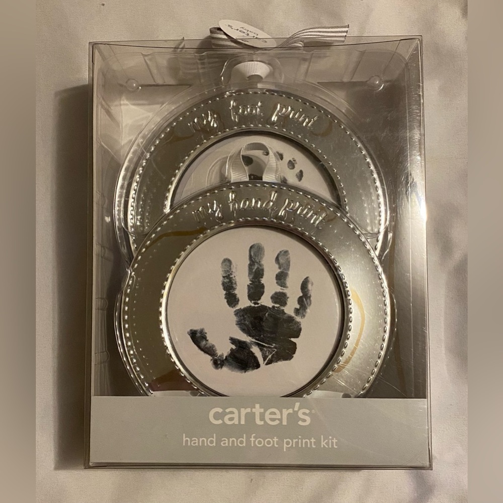 Carter's Gray Hand and Foot Print Kit